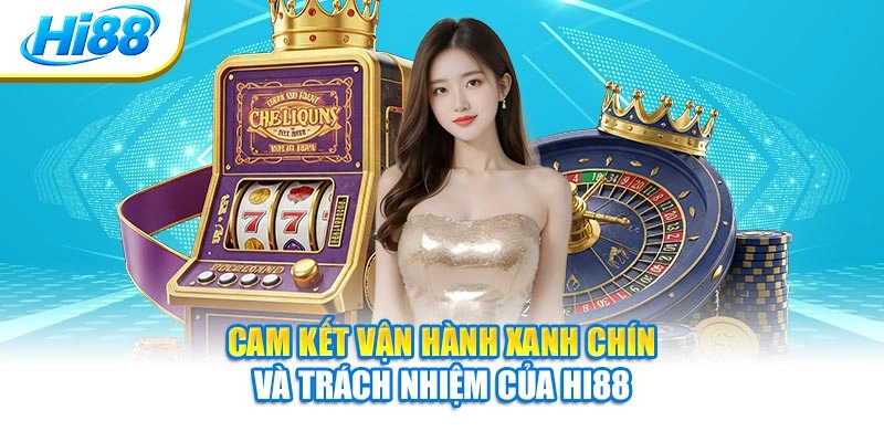 Cam kết vận hành xanh chín và trách nhiệm của Hi88